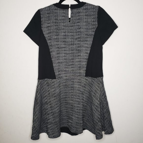 Madewell Textured Stretchy Tribune Keyhole Dress - Picture 6 of 8